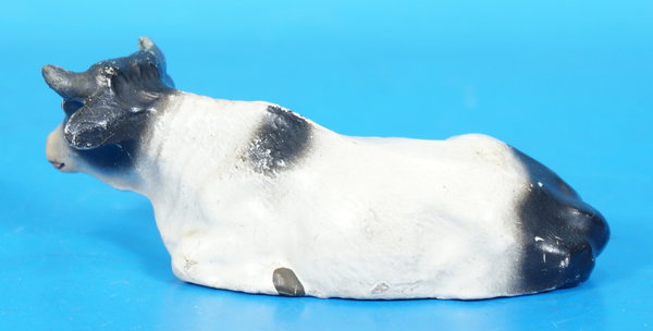 LINEOL Kuh liegend schwarz weiß Masse L554