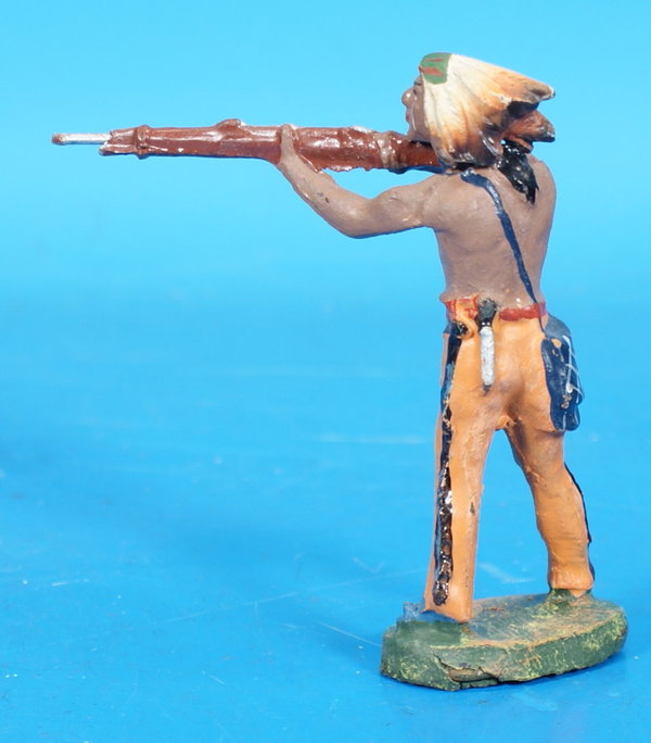 ELASTOLIN Indianer mit Gewehr Masse WE025