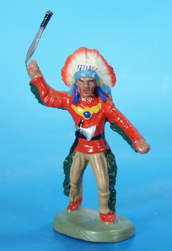 LEYLA Indianer mit Messer Masse WLey007