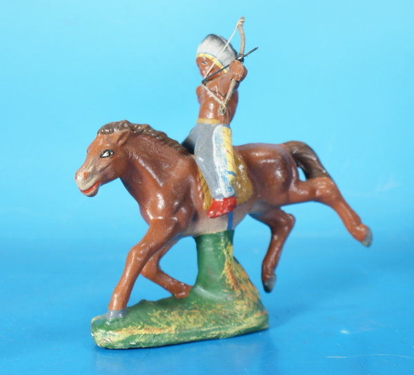 DDR Indianer mit Bogen zu Pferd Hohlmasse WDDR020