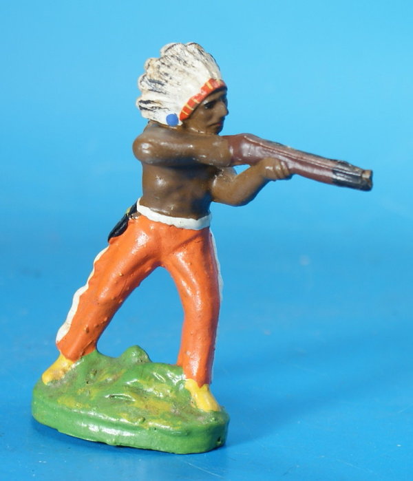 DDR Indianer mit Gewehr Masse WDDR091