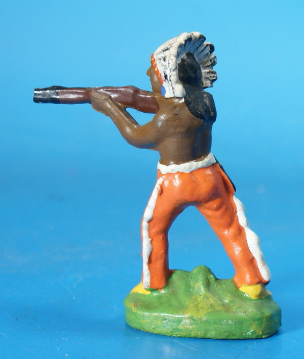 DDR Indianer mit Gewehr Masse WDDR091