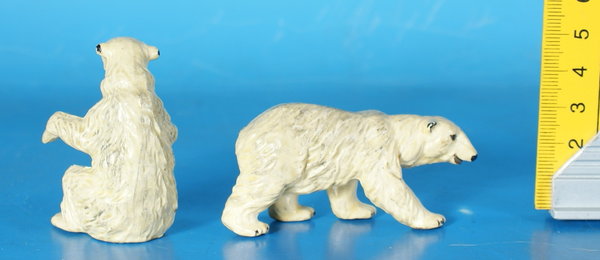 BRITAINS 2 Eisbären Plastik PETWP172