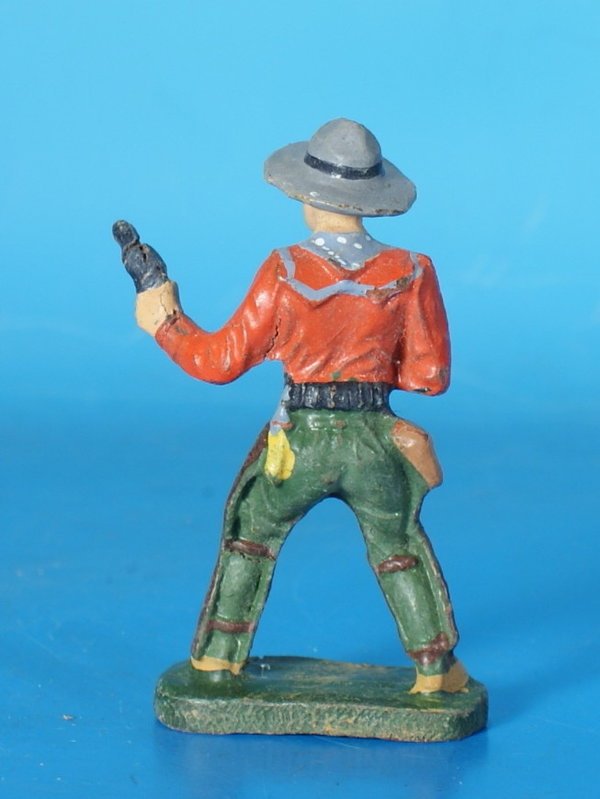 ELASTOLIN Cowboy mit 2 Pistolen um 1940 WE221