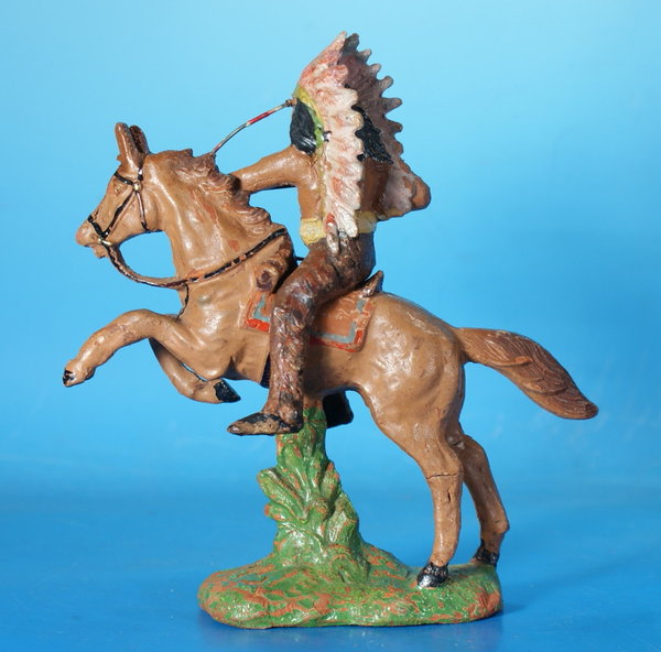 PFEIFFER Indianer mit Bogen zu Pferd um 1914 WPF1040