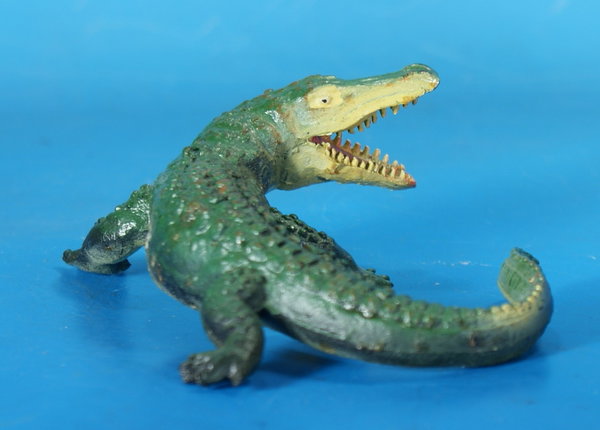 ELASTOLIN Krokodil um 1960 Plastik E9393/3A