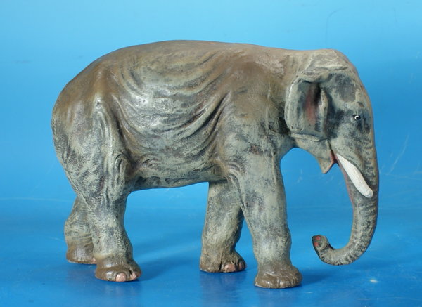ELASTOLIN Elefant um 1930 Masse E452/3