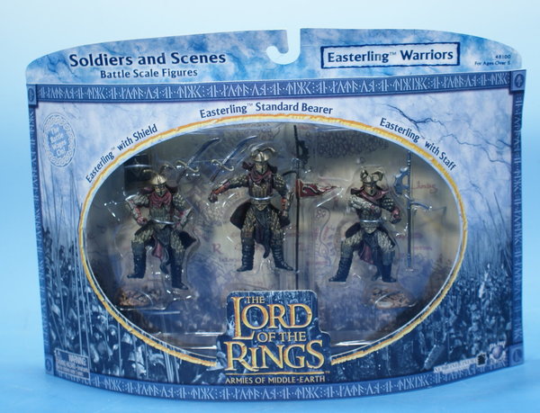 LOTR AOME Easterling Warriors 7cm Serie AOME007