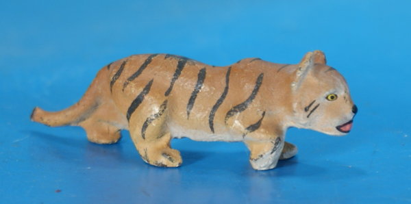 LINEOL Tiger jung schleichend um 1950 Masse L8805B