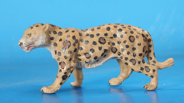 Elastolin Leopard um 1930 Masse E733B