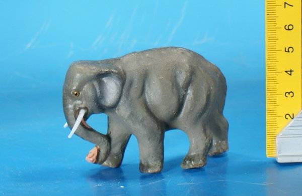 BERGER kleiner Elefant um 1950 Masse hohl BER026