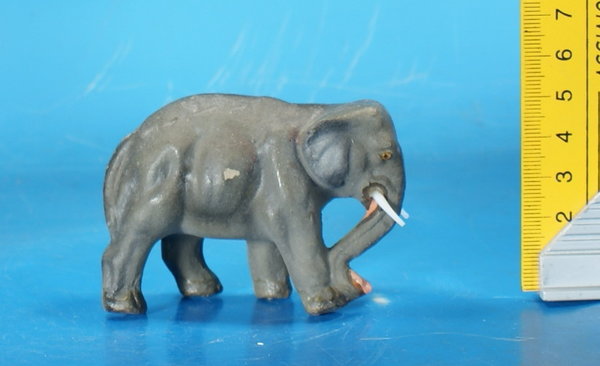 BERGER kleiner Elefant um 1950 Masse hohl BER026