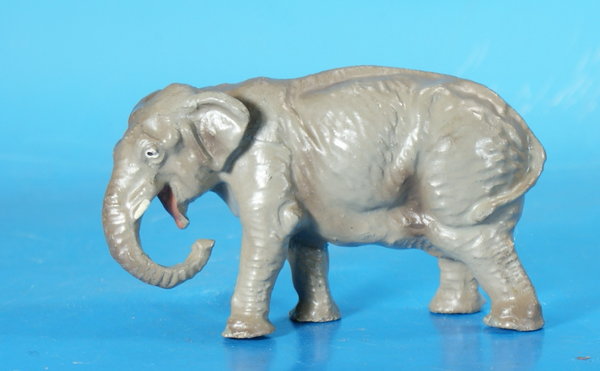 ELASTOLIN Elefant jung um 1930 Masse E1000D