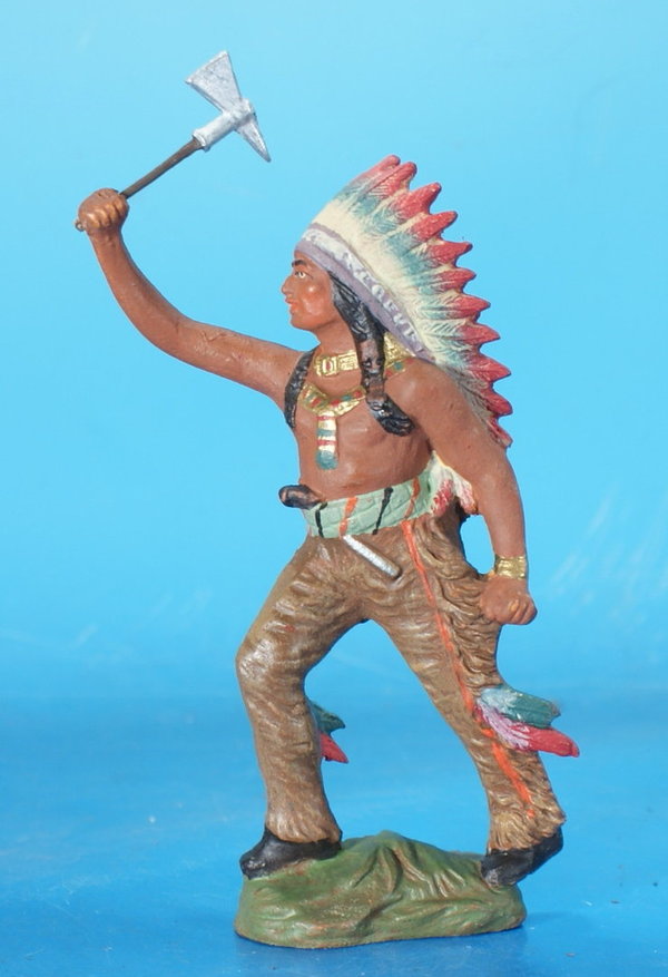 PFEIFFER Indianer mit Beil um 1914 WPF1069L