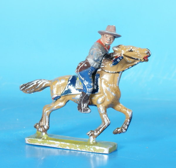 KROLYN DÄNEMARK Cowboy zu Pferd Aluminium WDIV016D