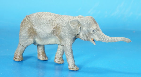 LINEOL Elefant jung um 1930 Masse L1176 C6