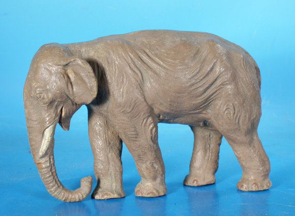 ELASTOLIN Elefant um 1930 Masse E1159 Vo