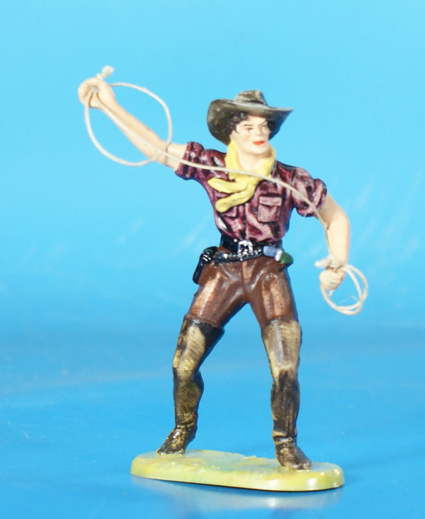 ELASTOLIN Cowboy um 1960/70 Plastik WEP150 C4