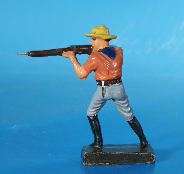 LEYLA Cowboy mit Gewehr 1.Serie um 1950 Masse WLey104 K